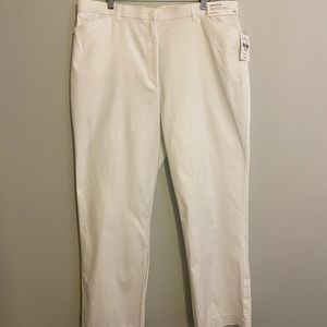 Northern Reflections Essential White Ankle Pant